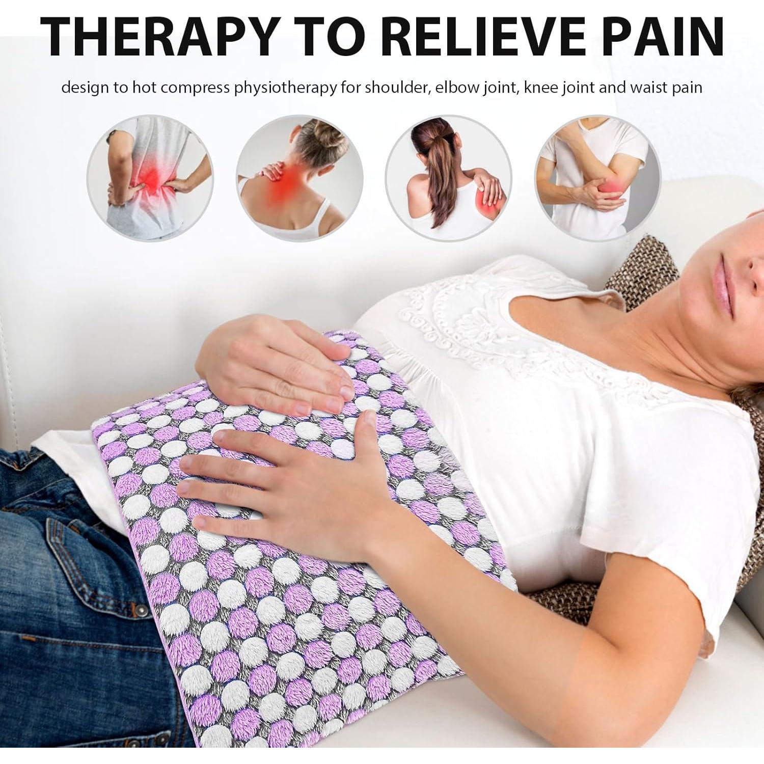 Almohadilla Térmica Eléctrica Pasonio XL 30x60cm con Peso 1.04kg