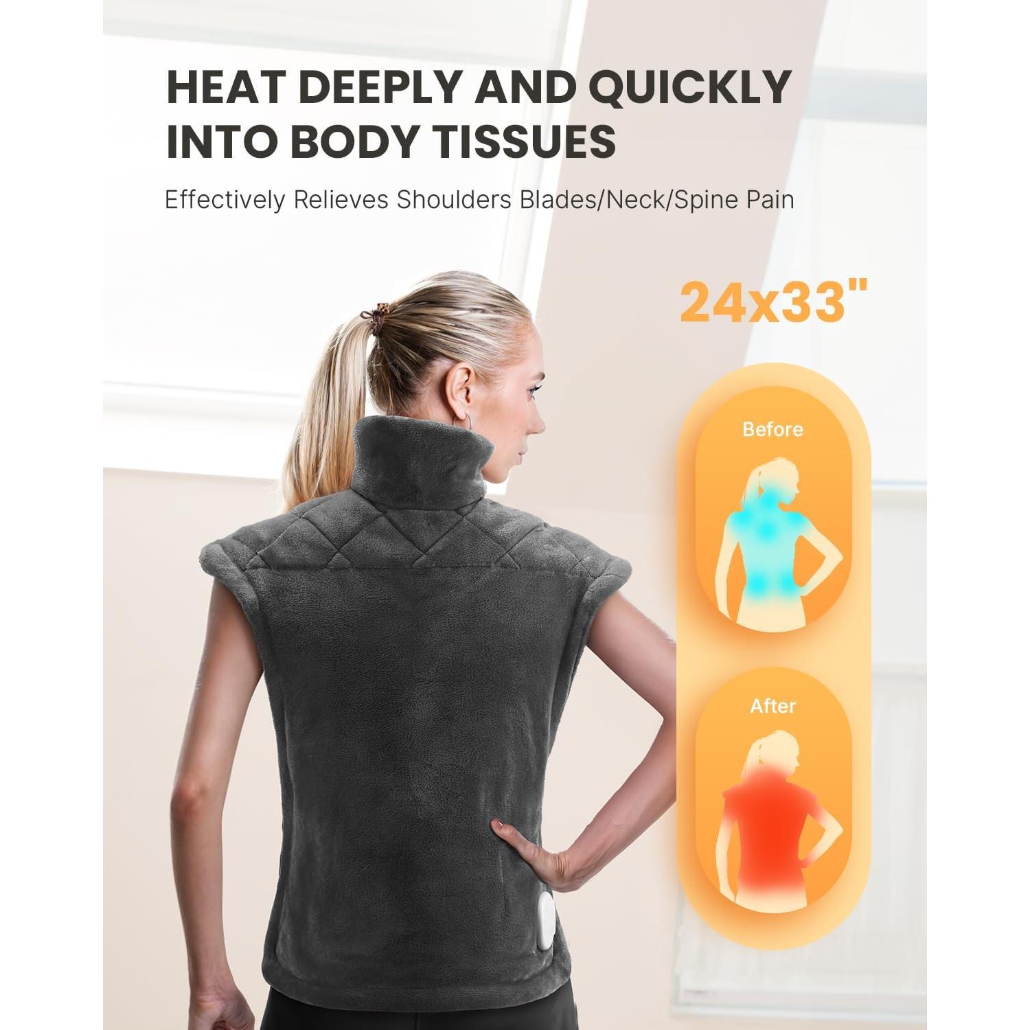 Almohadilla Térmica Eléctrica iDOO Extra Grande 1.4kg