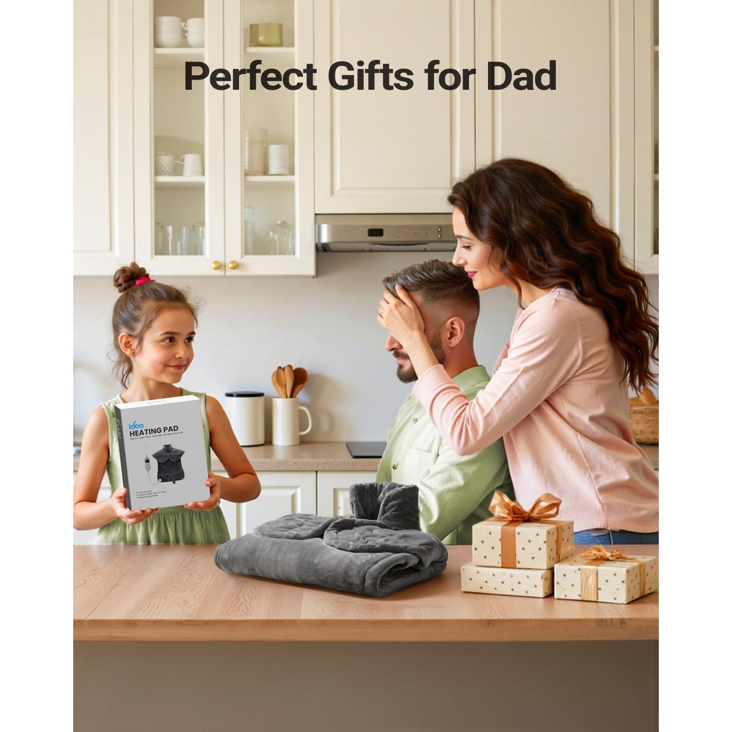 Almohadilla Térmica Eléctrica iDOO Extra Grande 1.4kg