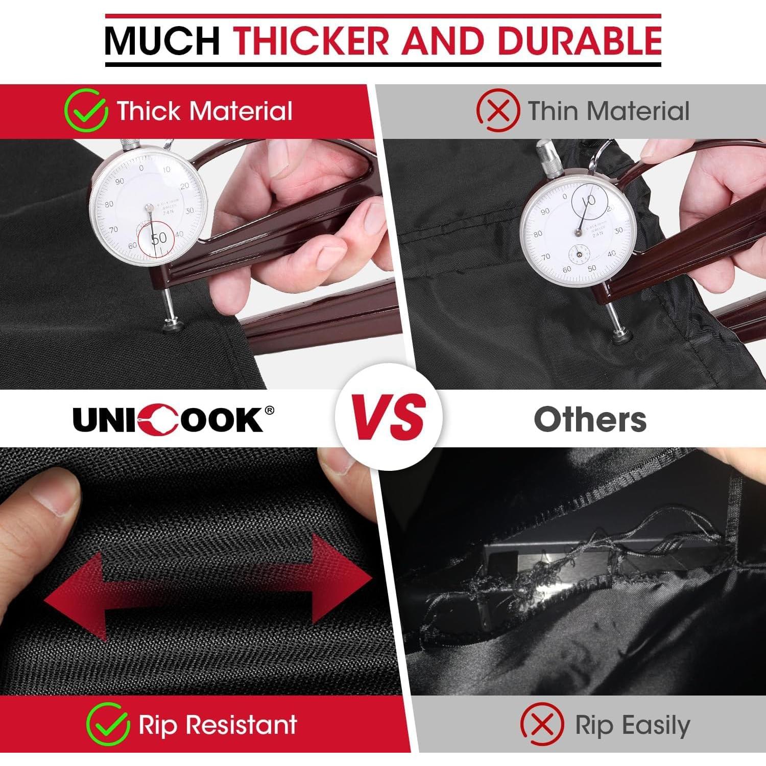 Funda de Barbacoa Unicook 165 cm Impermeable y Resistente