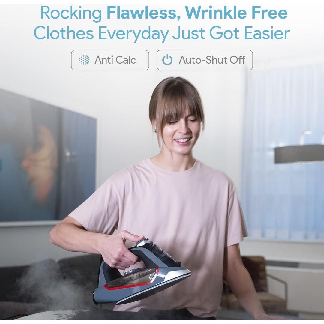 Plancha de Vapor Bartnelli BPI-8020RD 1700W Cerámica Roja