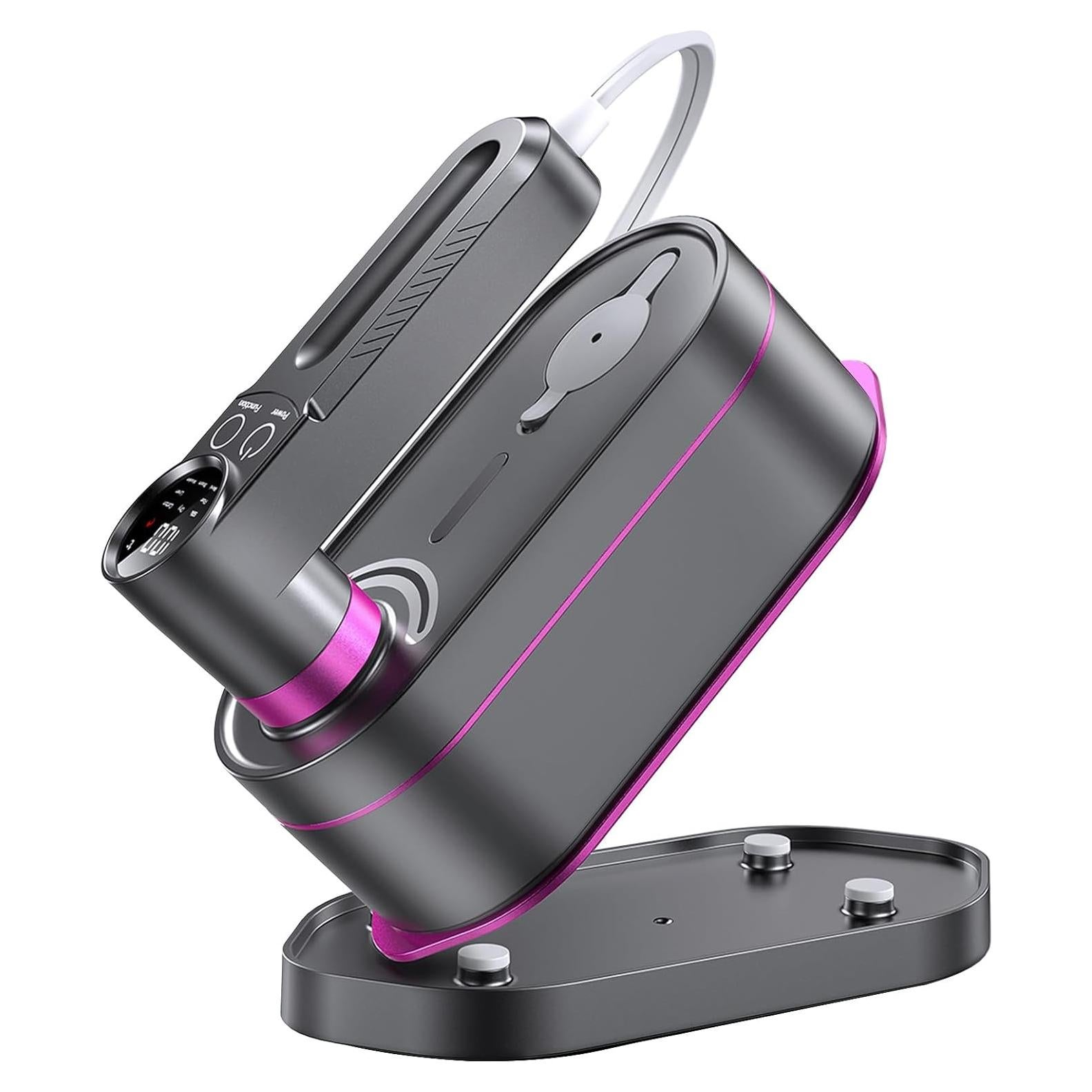 Vaporera de Viaje Amazing Flower GT2 1200W 2 en 1 Púrpura