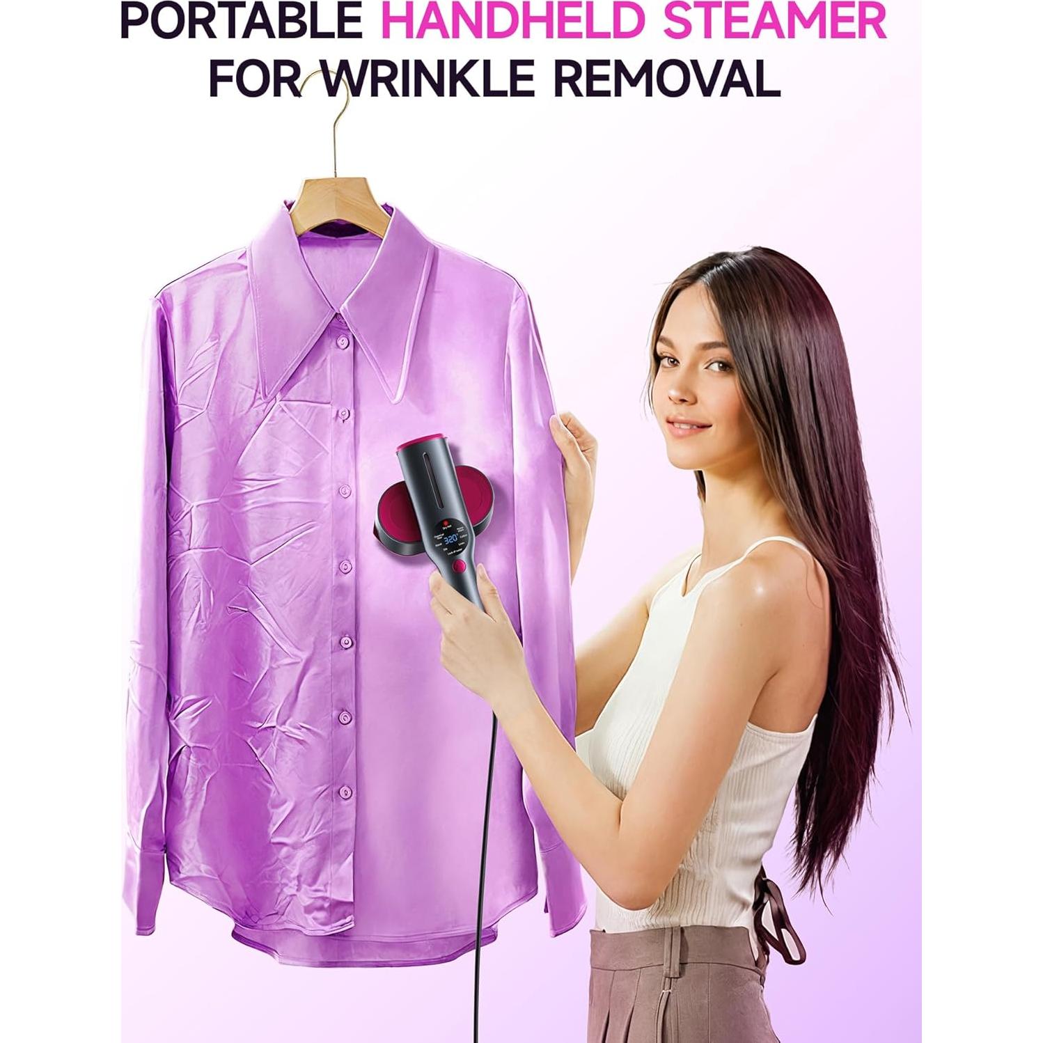 Plancha y Vaporizador 2 en 1 DRFLASH 1200W Calentamiento 15s