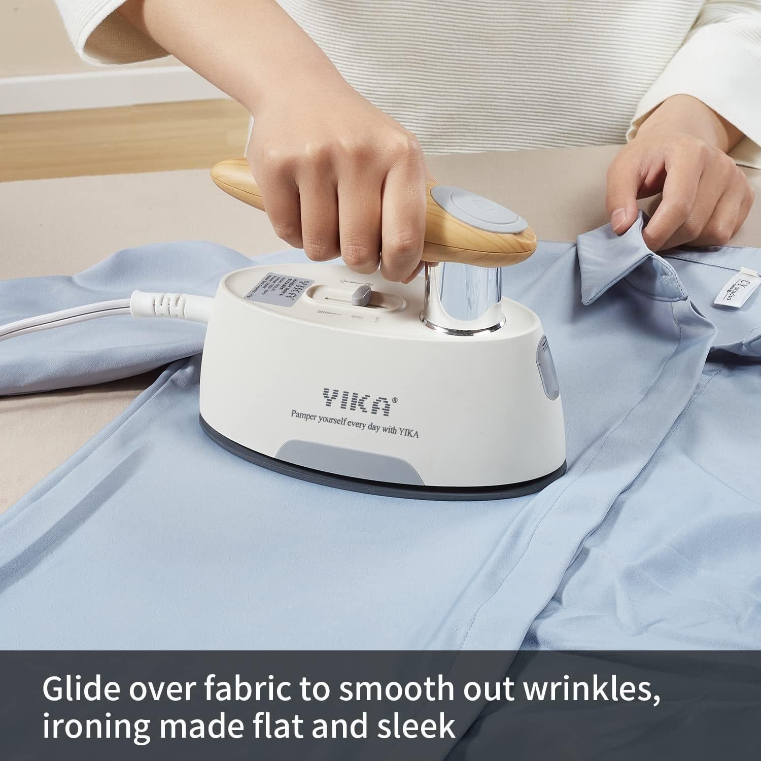 YIKA Plancha y Vaporizador Portátil 2 en 1 1200W Cerámica
