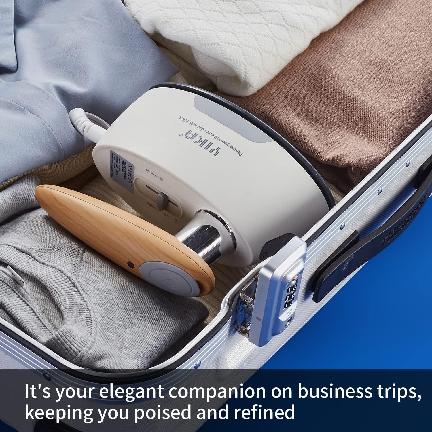 YIKA Plancha y Vaporizador Portátil 2 en 1 1200W Cerámica