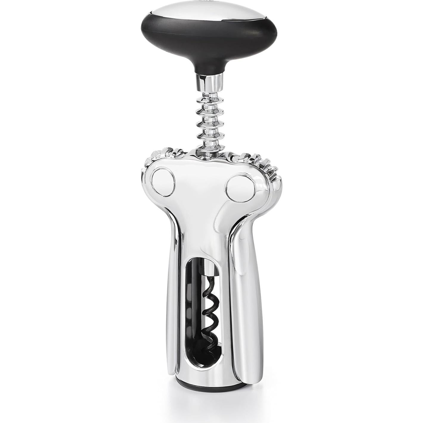 Sacacorchos de Alas OXO SteeL de Zinc 340g - Plateado