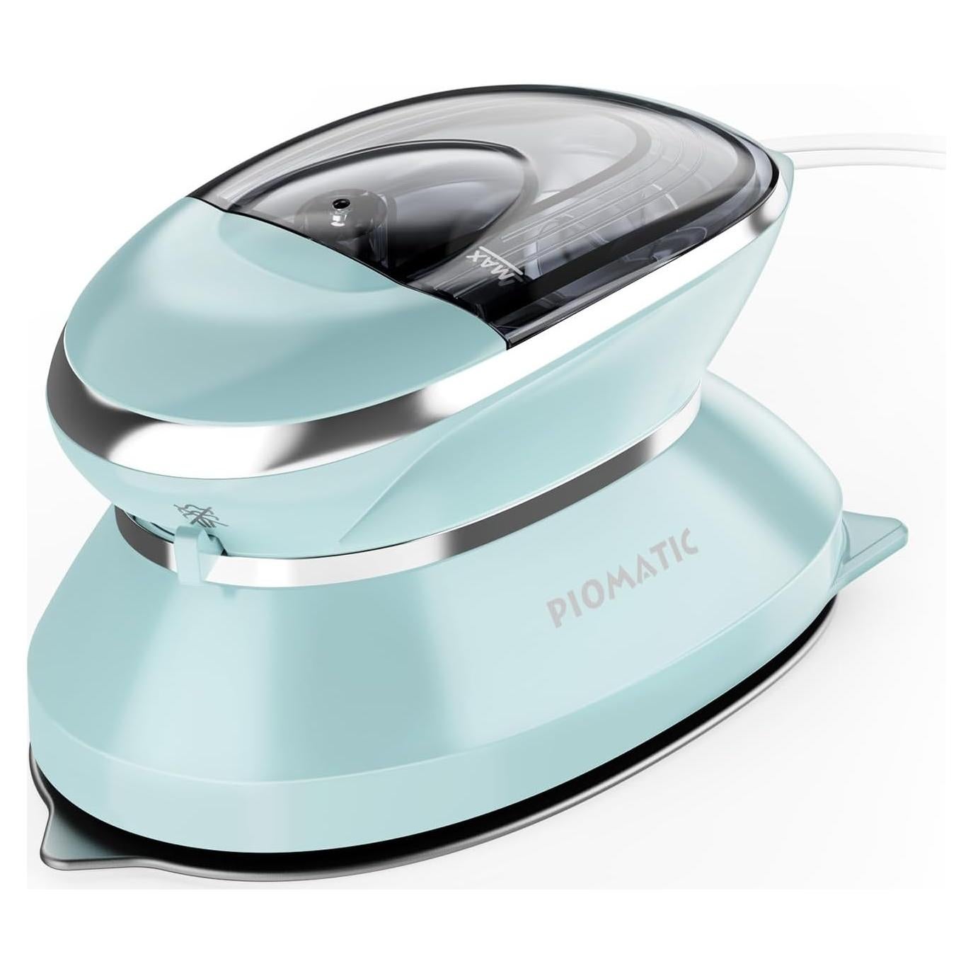 Plancha de Viaje Mini Piomatic Doble Voltaje 0.45 kg Antiadherente