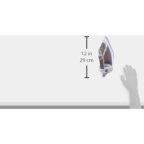 Plancha de Vapor Hamilton Beach 1700W con Suela Durathon Plata