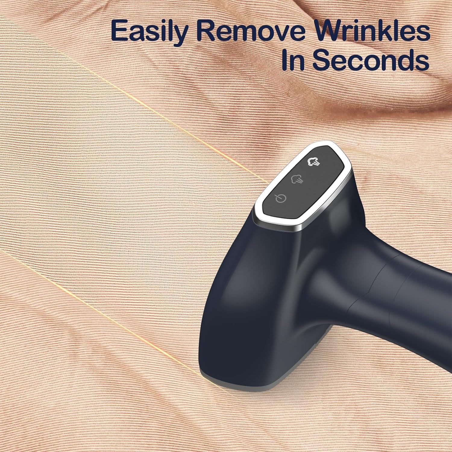 Vaporizador de Ropa Portátil BEAUTURAL 1500W 250ml Calentamiento 25s