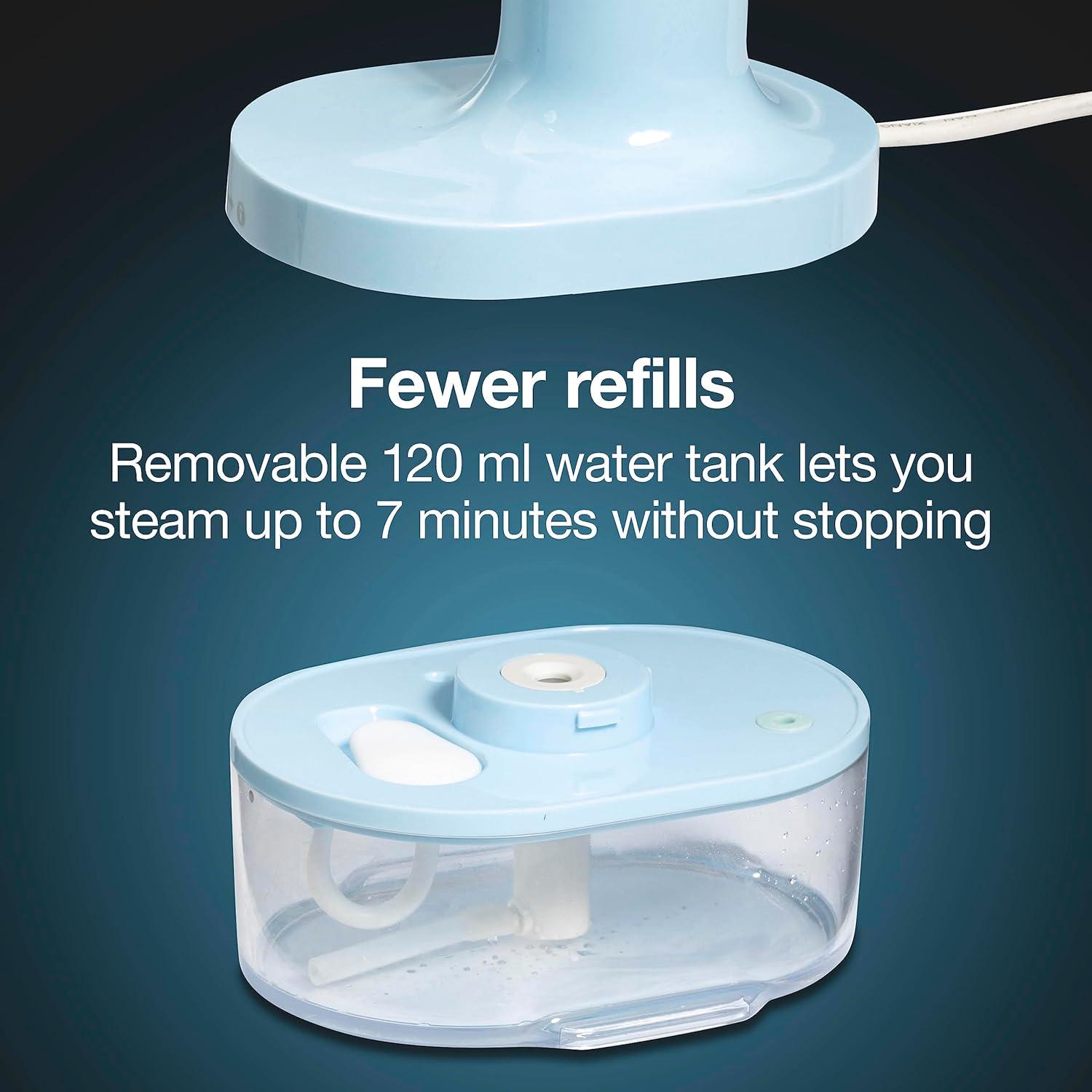 Plancha de Viaje Proctor Silex 2 en 1 Compacta 1200W Azul