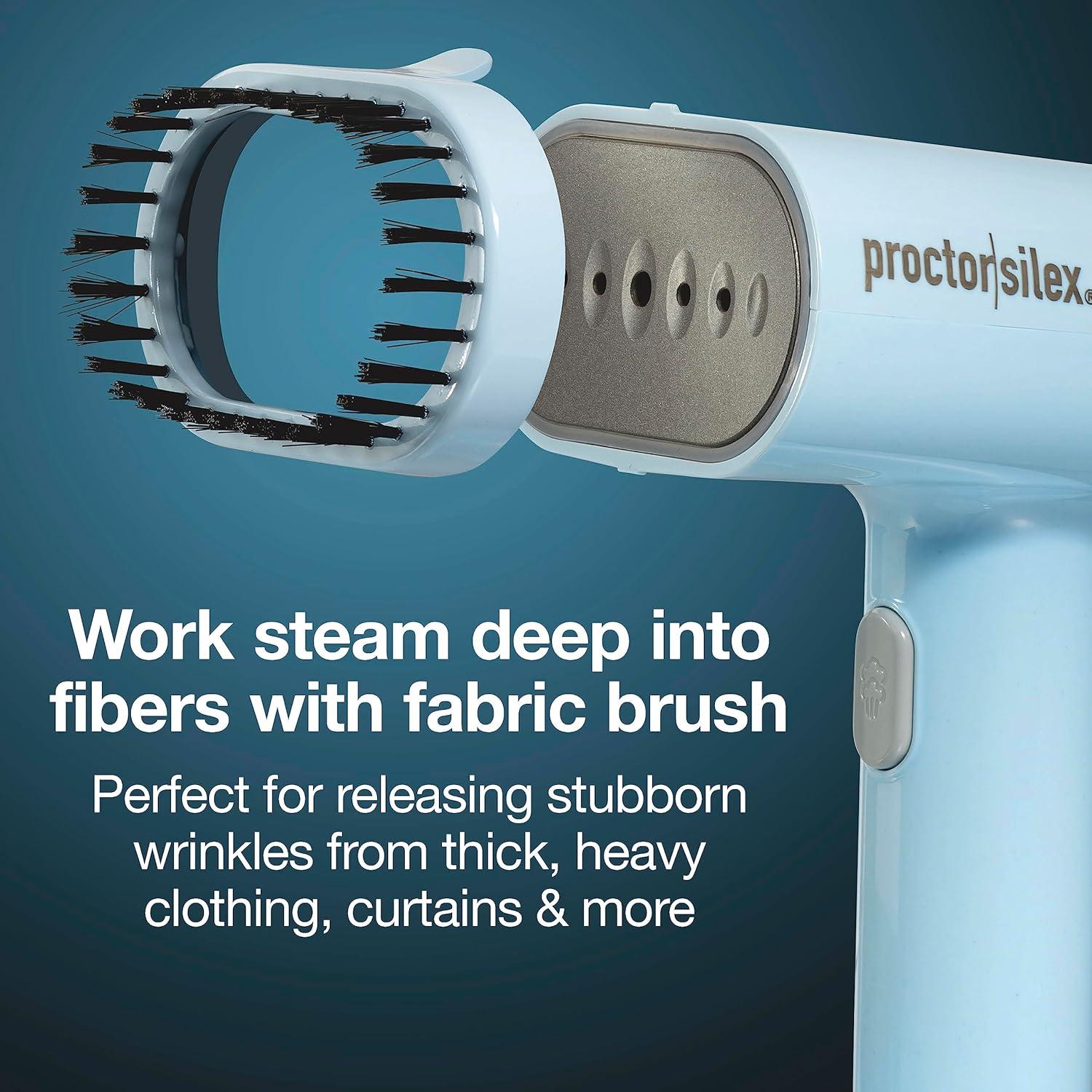 Plancha de Viaje Proctor Silex 2 en 1 Compacta 1200W Azul