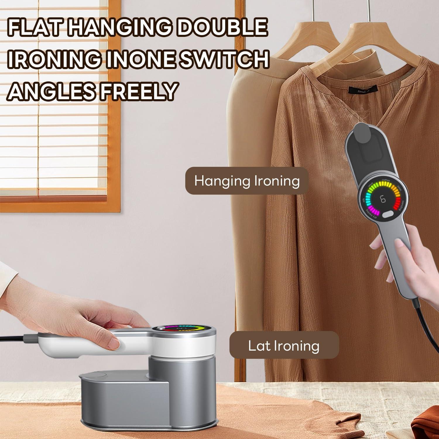 Plancha de Vapor Mini Timpou 1200W Portátil 120ml Viaje