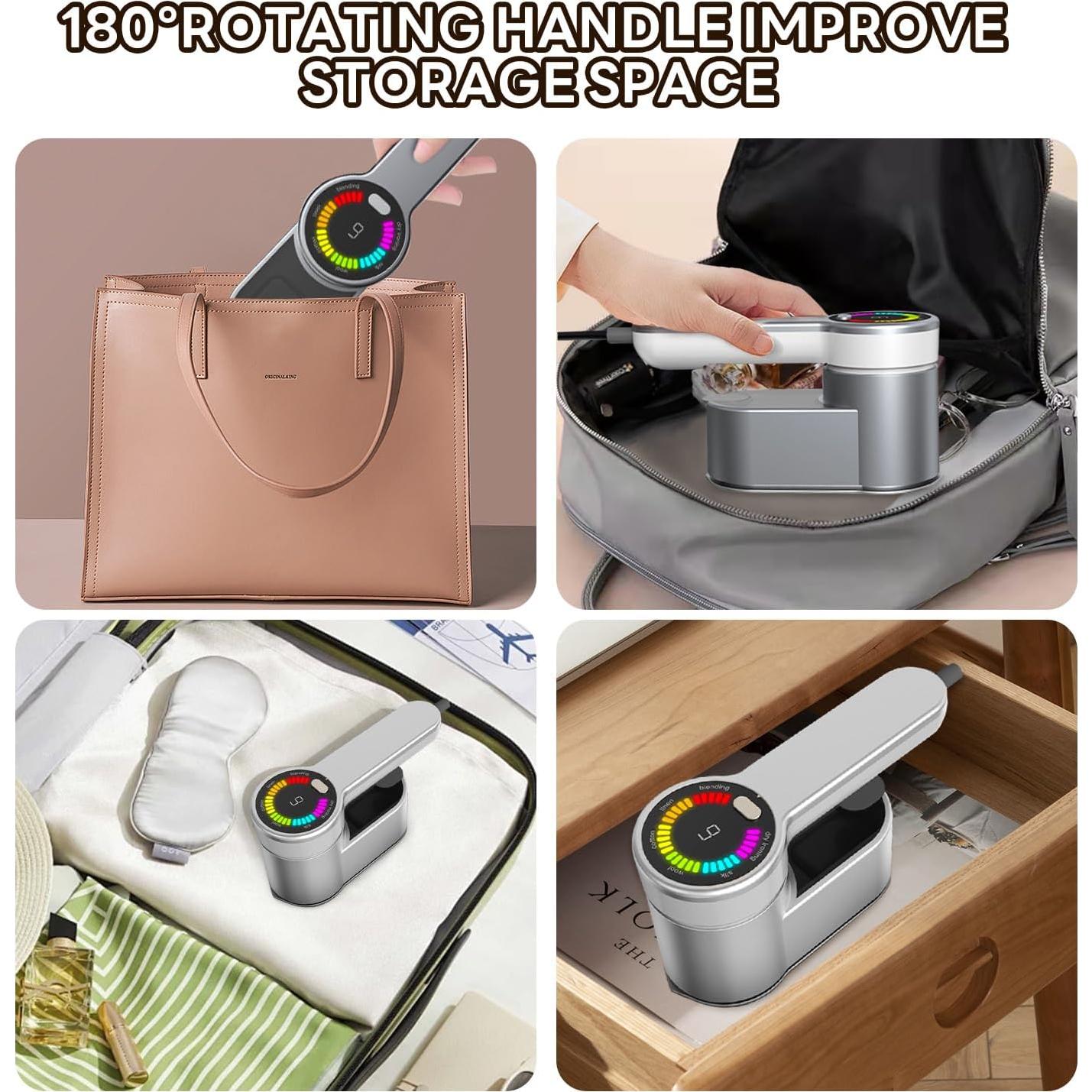 Plancha de Vapor Mini Timpou 1200W Portátil 120ml Viaje