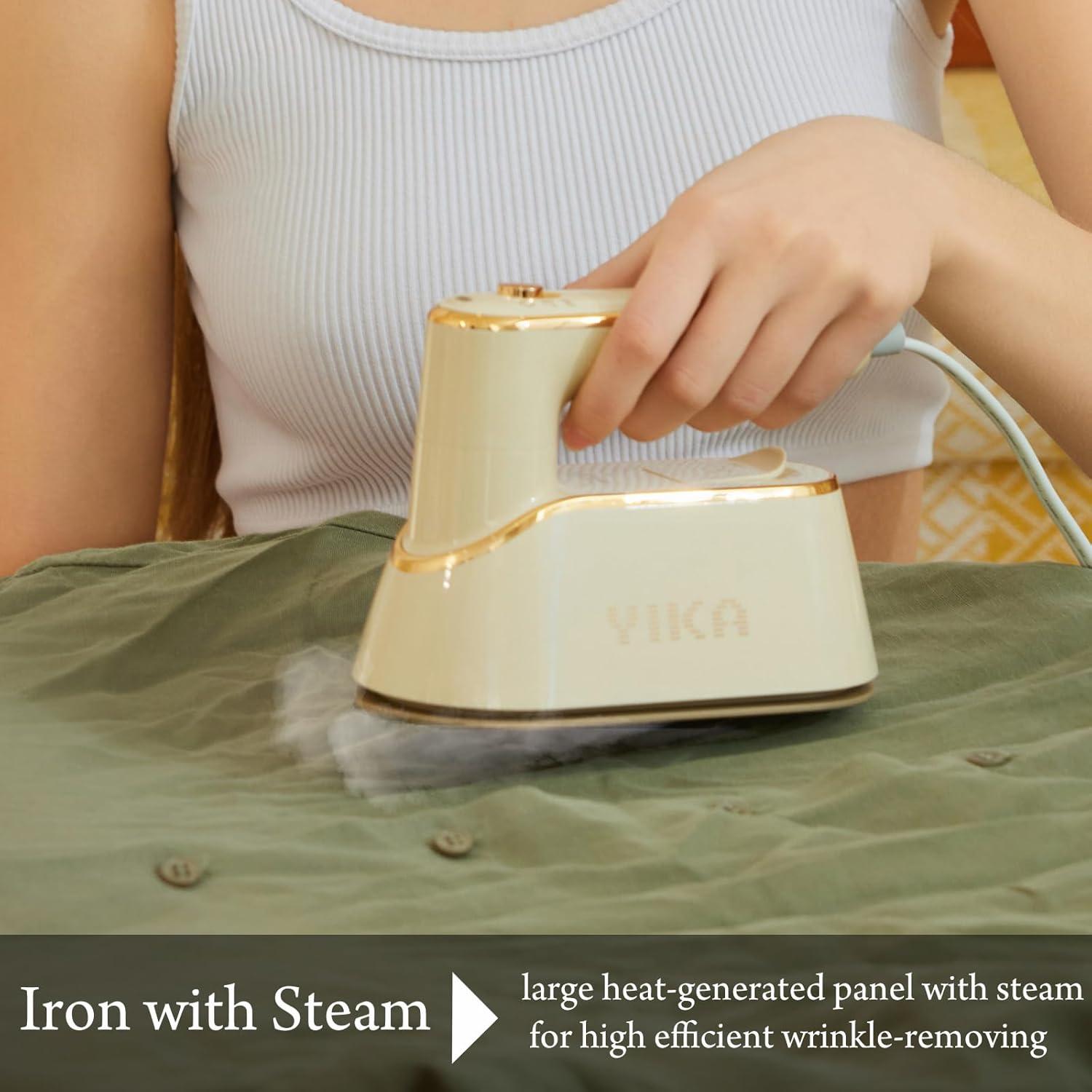 Vaporizador de Ropa YIKA 2 en 1, 1200W, 120ml, Portátil