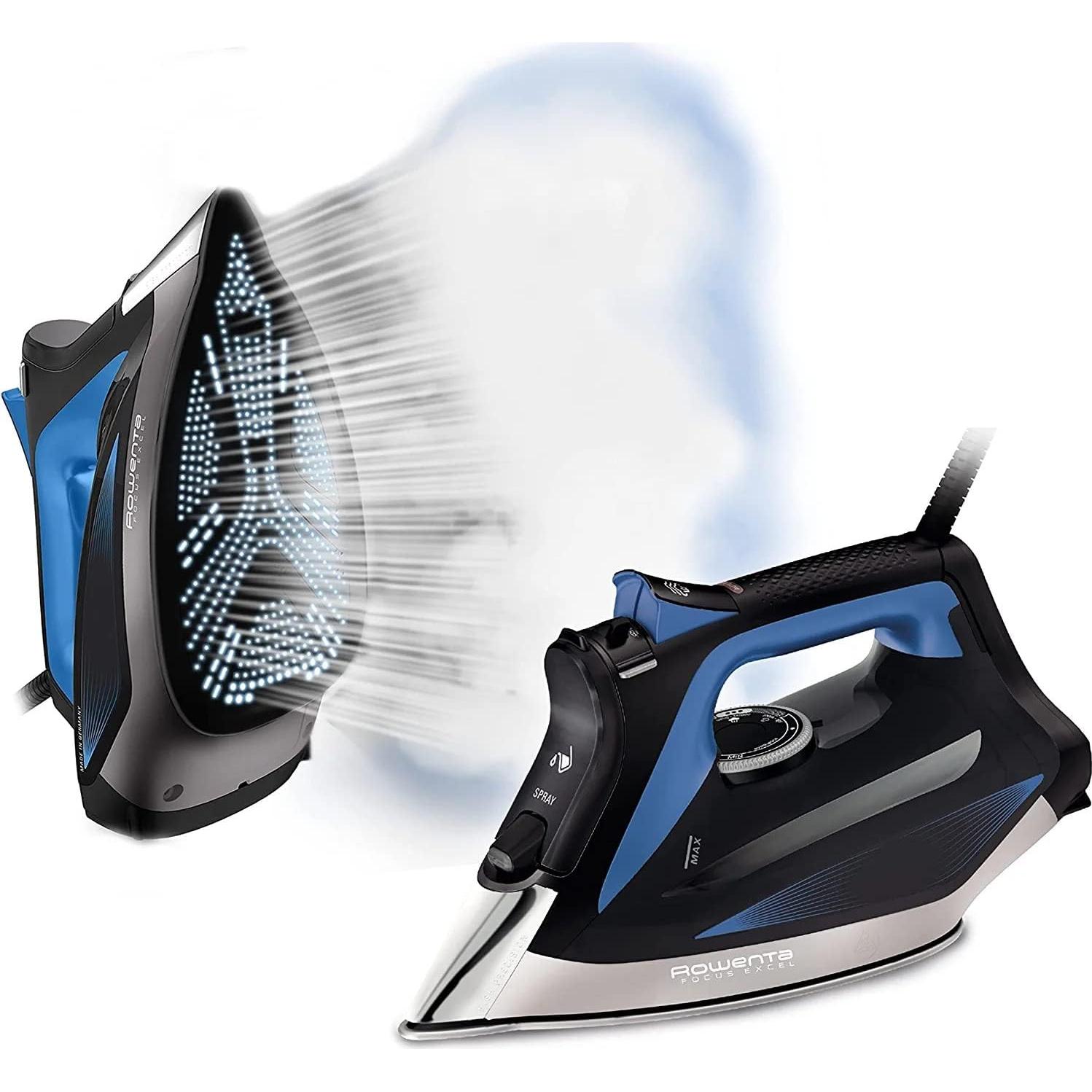 Plancha de vapor Rowenta DW5360 1750W Azul con suela de 400 agujeros