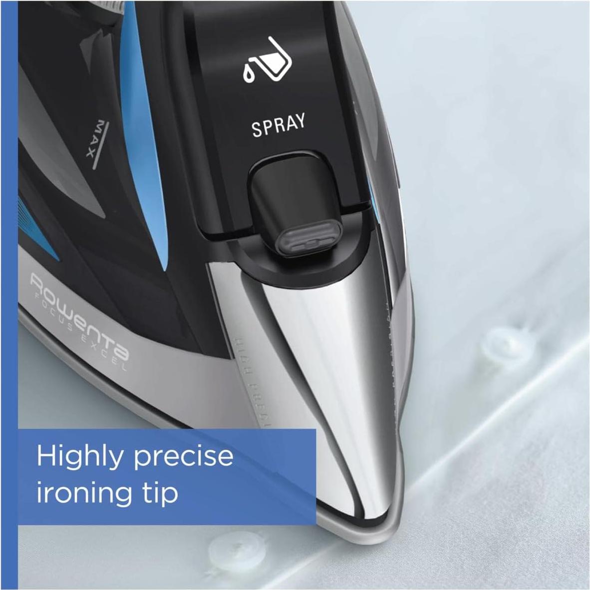 Plancha de vapor Rowenta DW5360 1750W Azul con suela de 400 agujeros