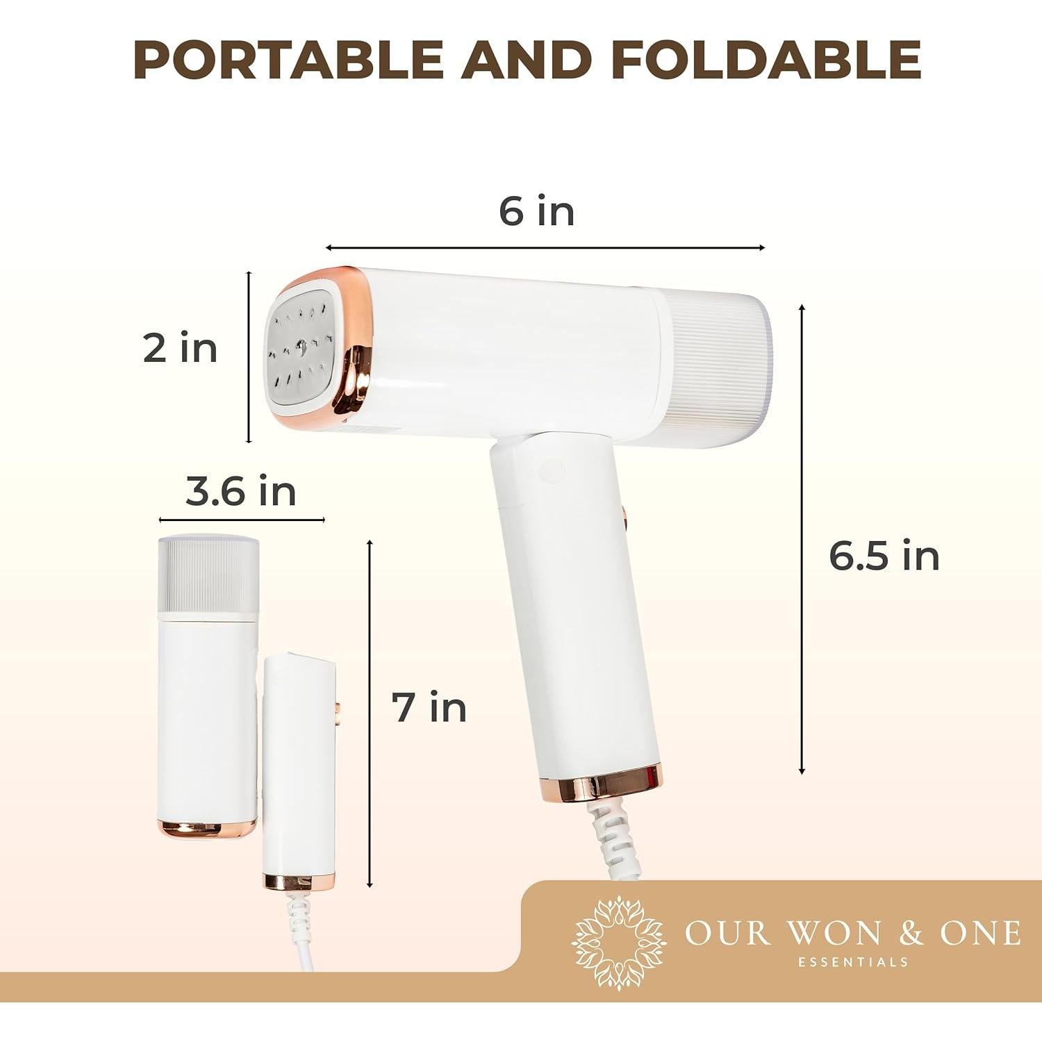 Vaporizador de Ropa Our Won & One 1000W Compacto Blanco