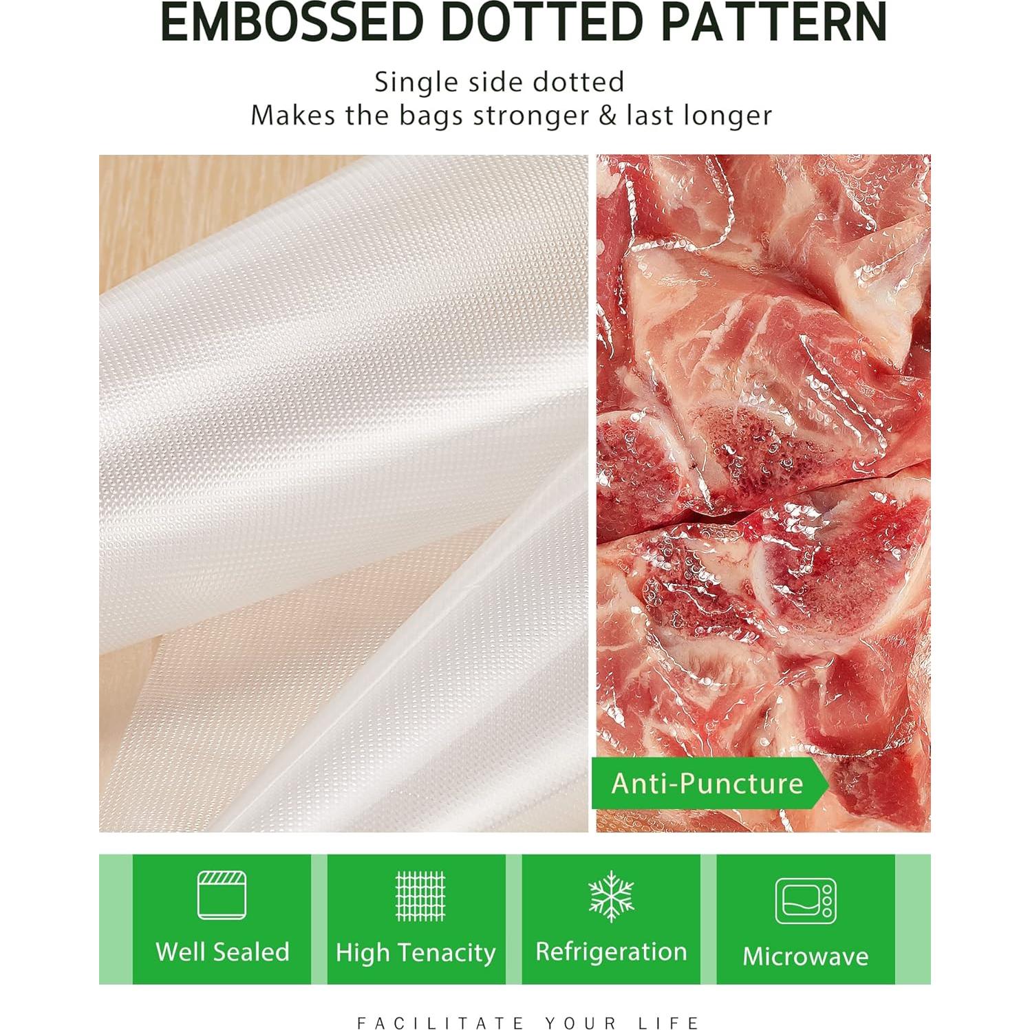 Rollo Sellador al Vacío Syntus 8" x 150' con Dispensador