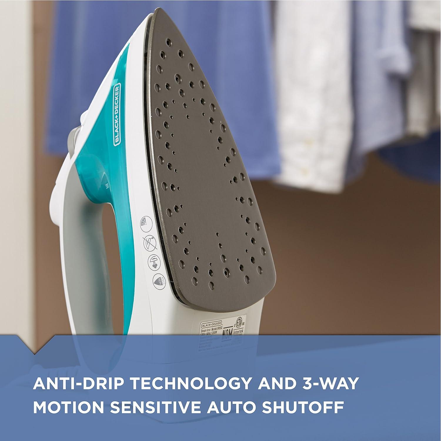 Plancha de Vapor BLACK+DECKER IR05X 0.88 kg Verde Azulado