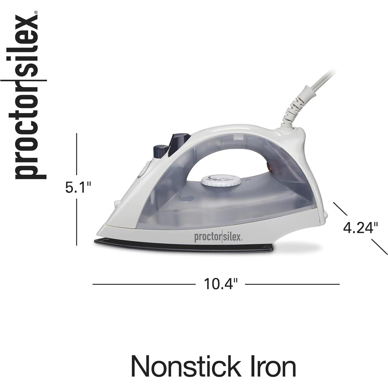 Plancha de Vapor Proctor Silex 1200W con Suela Antiadherente