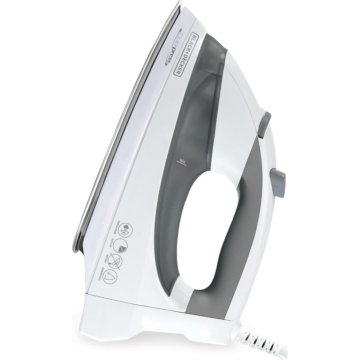 Plancha Rápida BLACK+DECKER F976 con Vapor Inteligente 1.16 kg