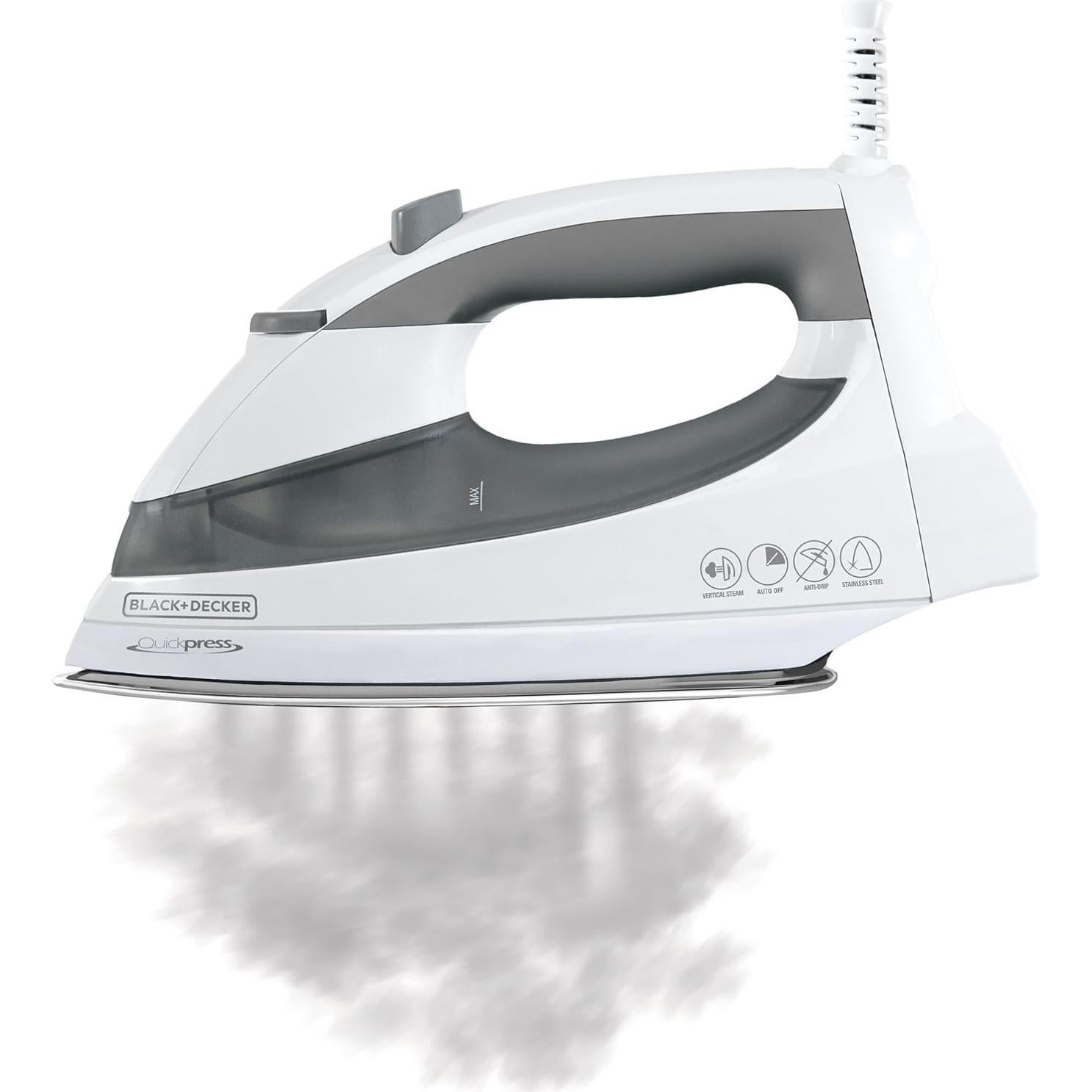 Plancha Rápida BLACK+DECKER F976 con Vapor Inteligente 1.16 kg