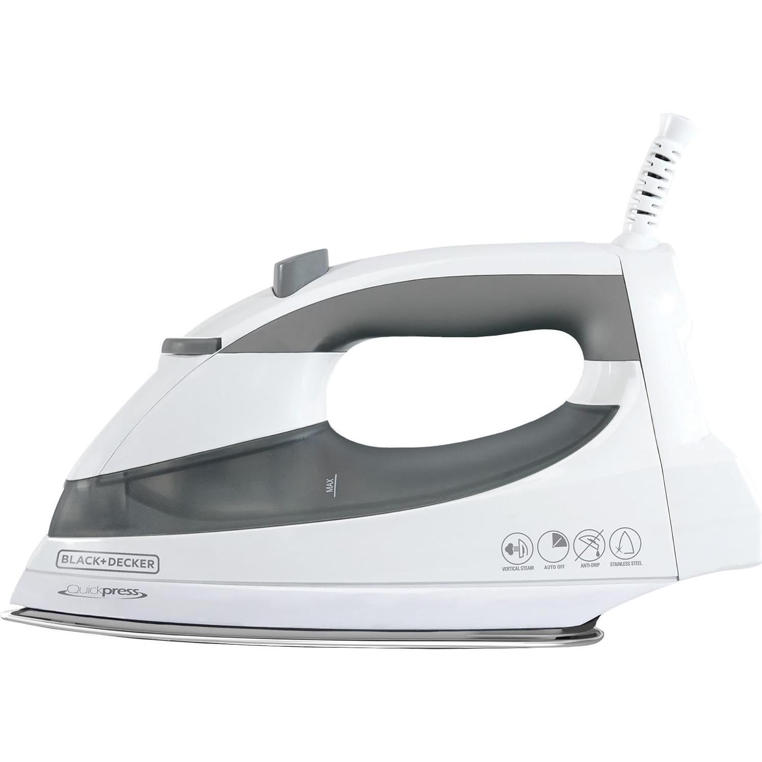 Plancha Rápida BLACK+DECKER F976 con Vapor Inteligente 1.16 kg