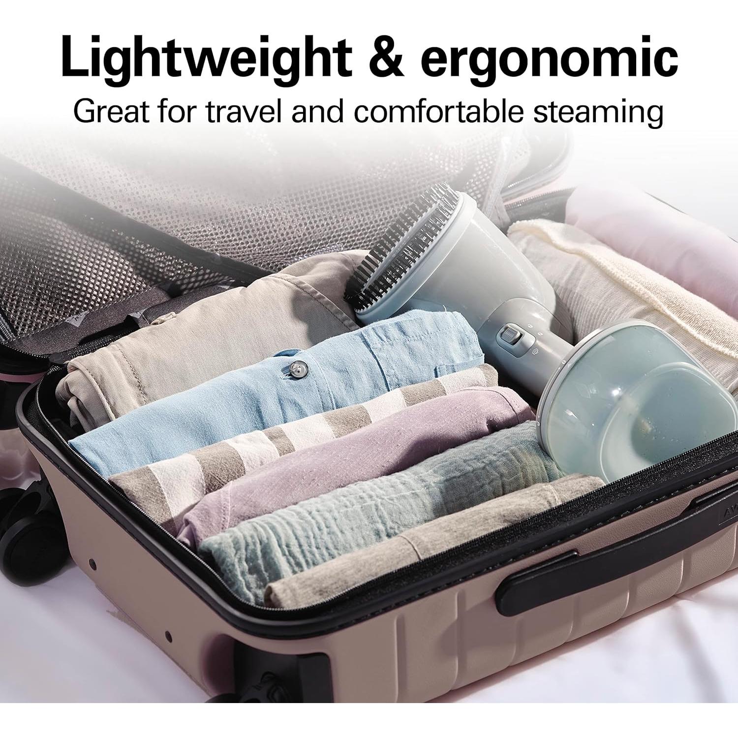 Hervidor de Ropa de Mano Hamilton Beach 1200W 400ml Gris/Azul