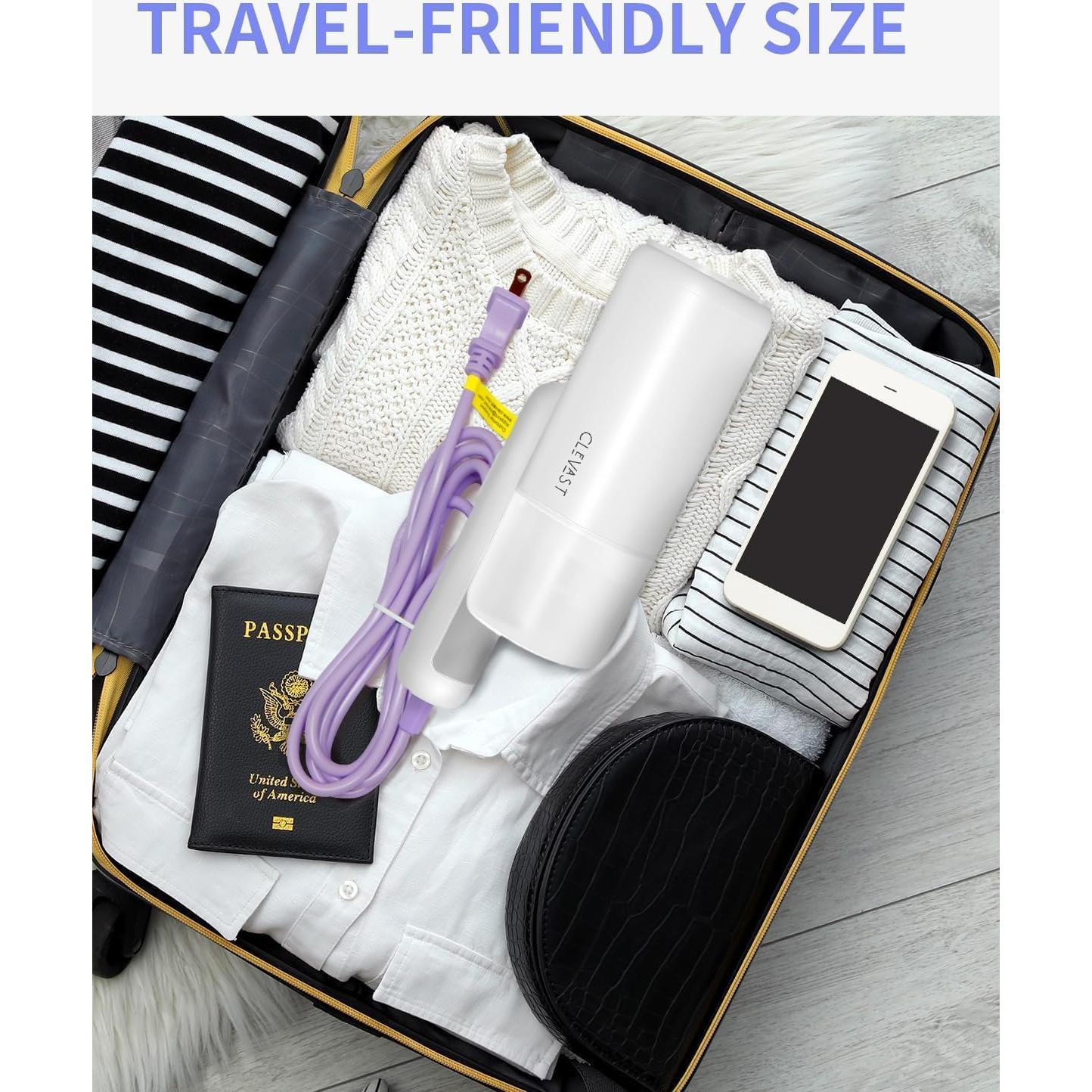 Vaporizador de Mano CLEVAST 1200W Plegable 150ml