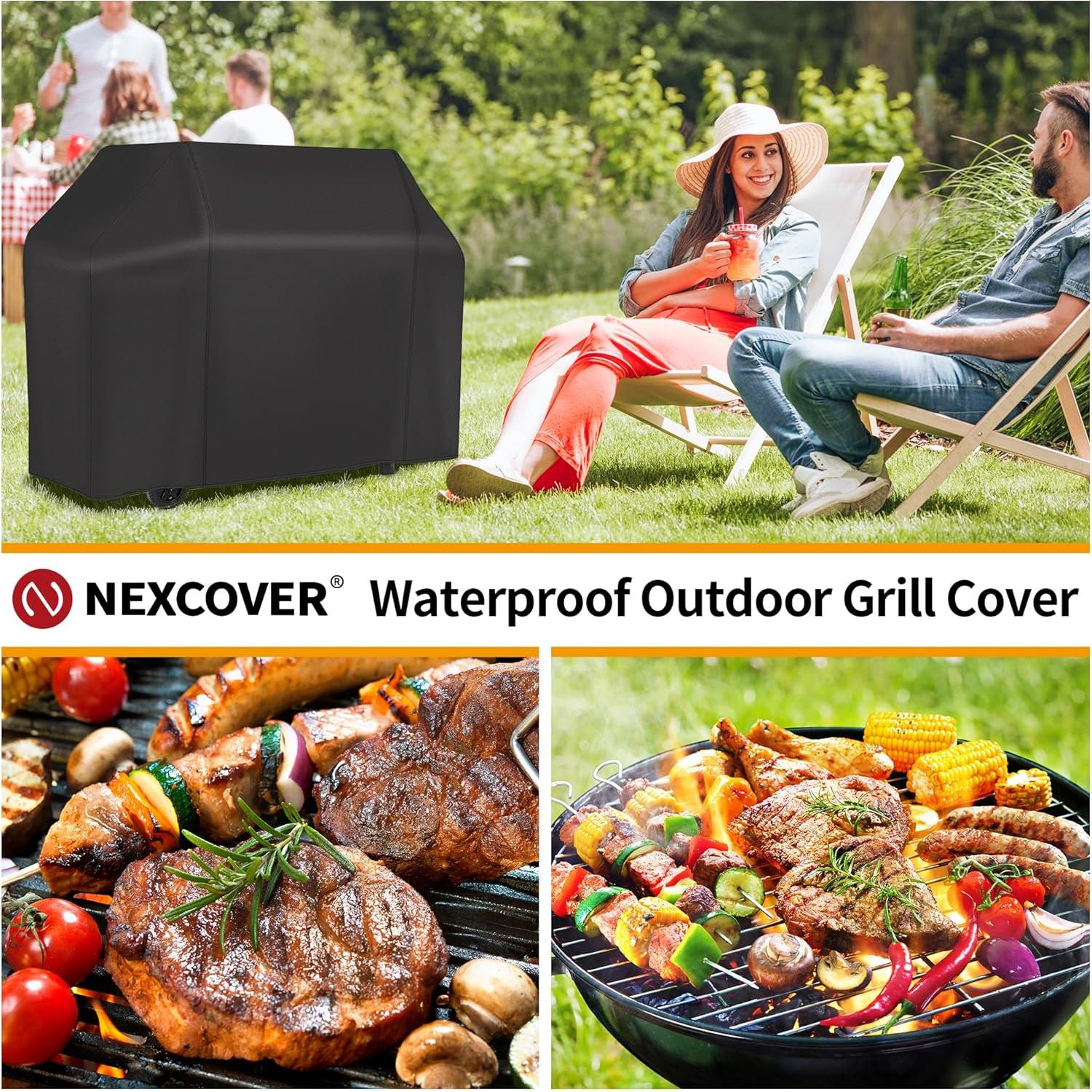 Cubierta para Parrilla NEXCOVER 139,7 cm Resistente al Agua