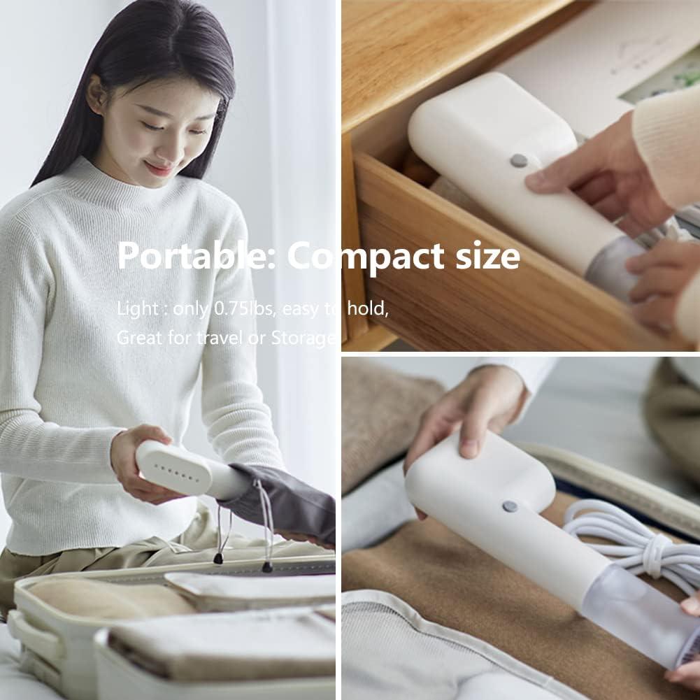 Vaporera de Viaje Nesugar G1 800W 0.45kg 8min Vapor Continuo