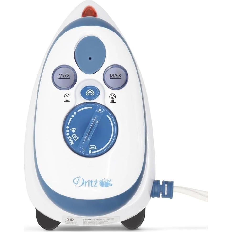 Plancha de Viaje Dritz 127V Sin Cable Azul 0.52kg