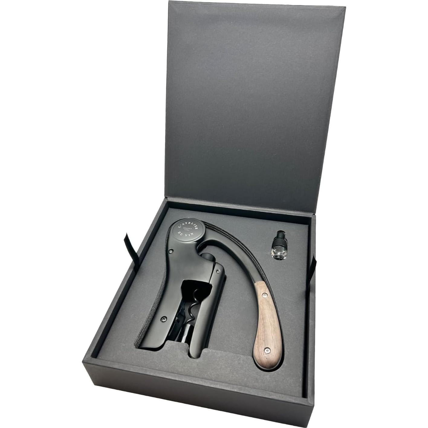 Sacacorchos de Palanca L'Atelier du Vin Oeno Motion Madera