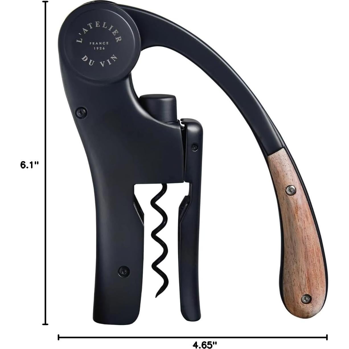 Sacacorchos de Palanca L'Atelier du Vin Oeno Motion Madera