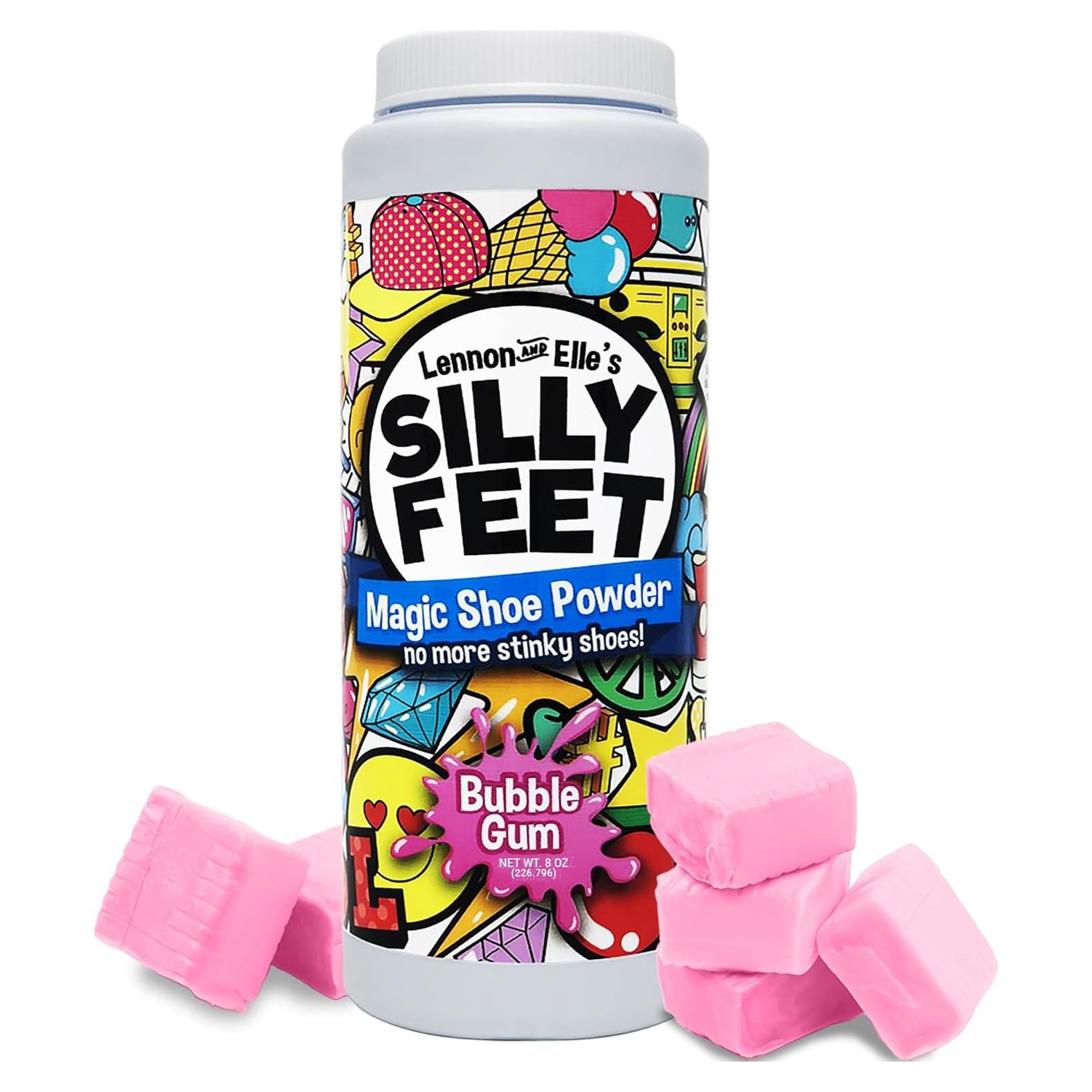 Desodorante en Polvo para Zapatos Silly Feet 226g Aroma Chicle