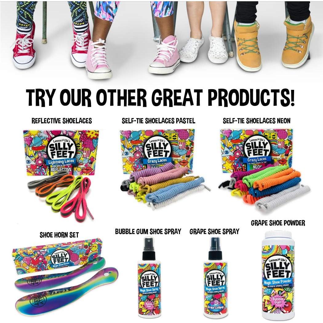 Desodorante en Polvo para Zapatos Silly Feet 226g Aroma Chicle