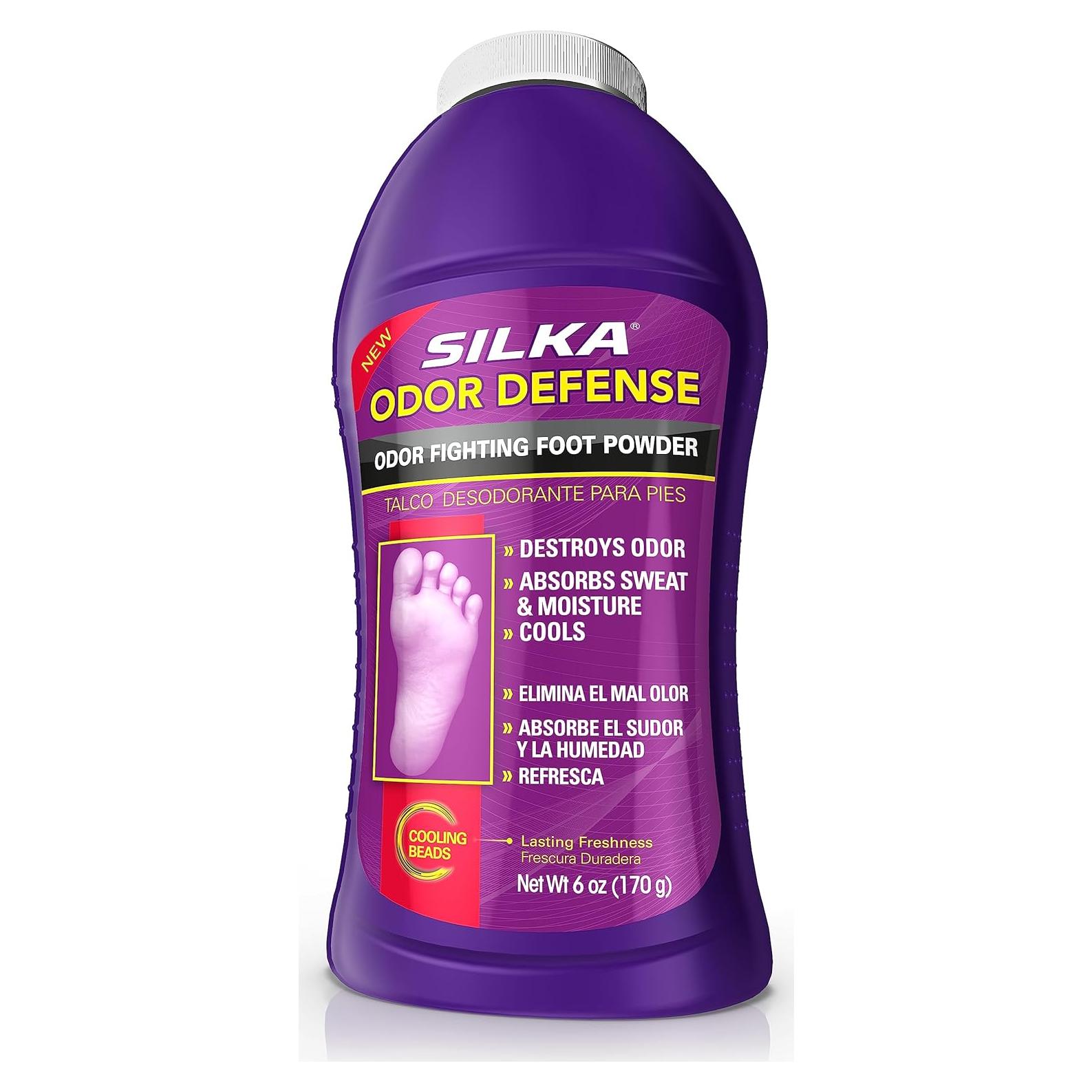 Polvo para Pies Silka 170g - Desodorante y Antitranspirante