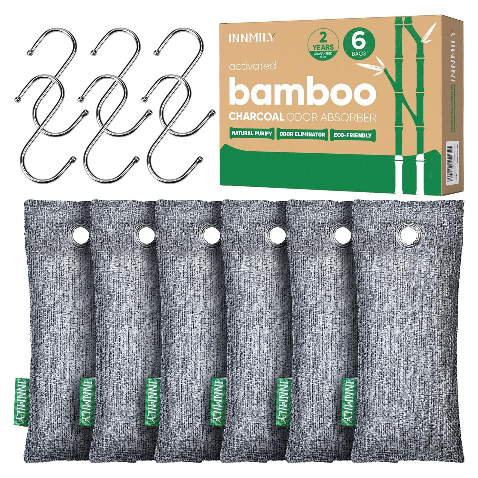 Absorbente de Olores Innmily de Carbón Activado - 6 Pzas