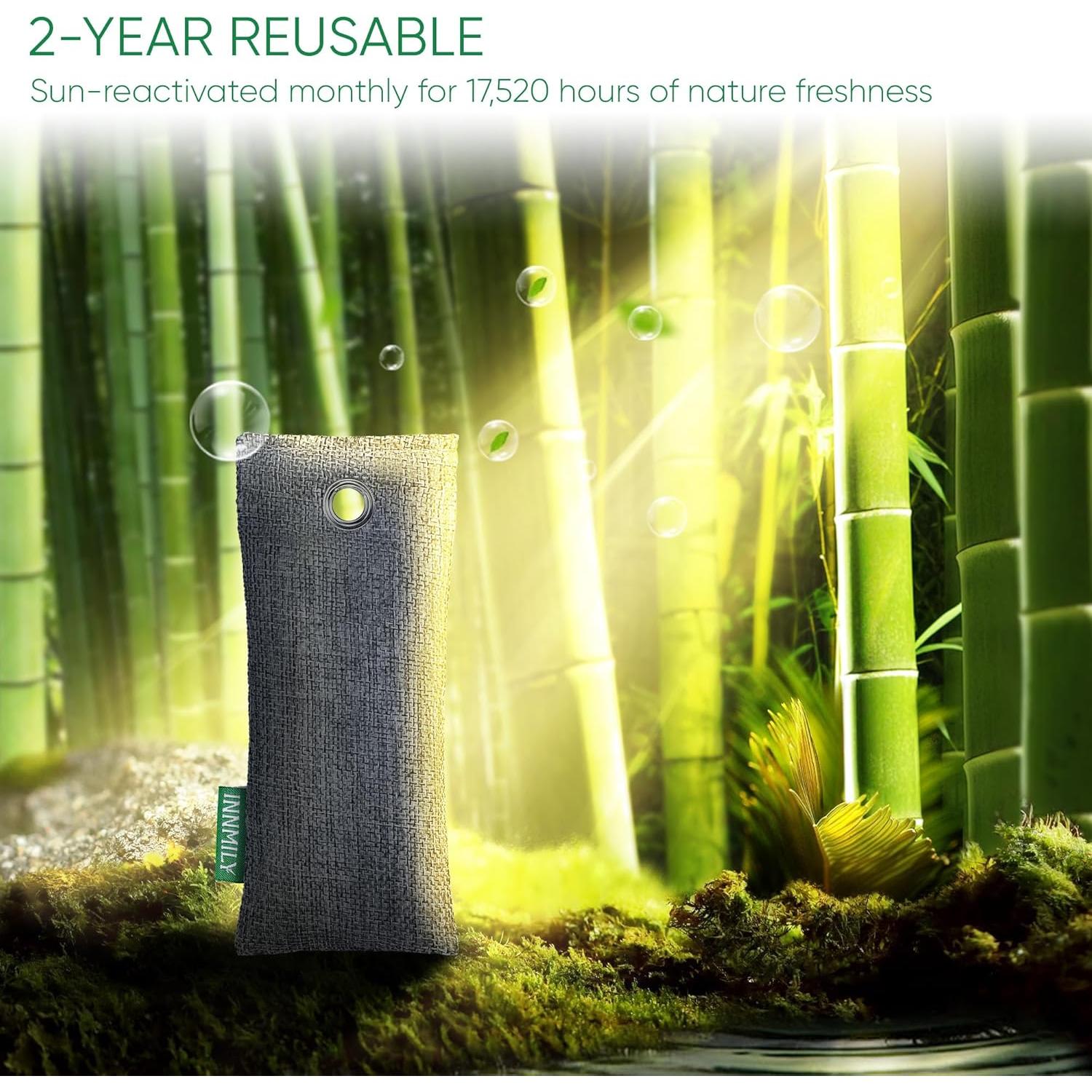 Absorbente de Olores Innmily de Carbón Activado - 6 Pzas