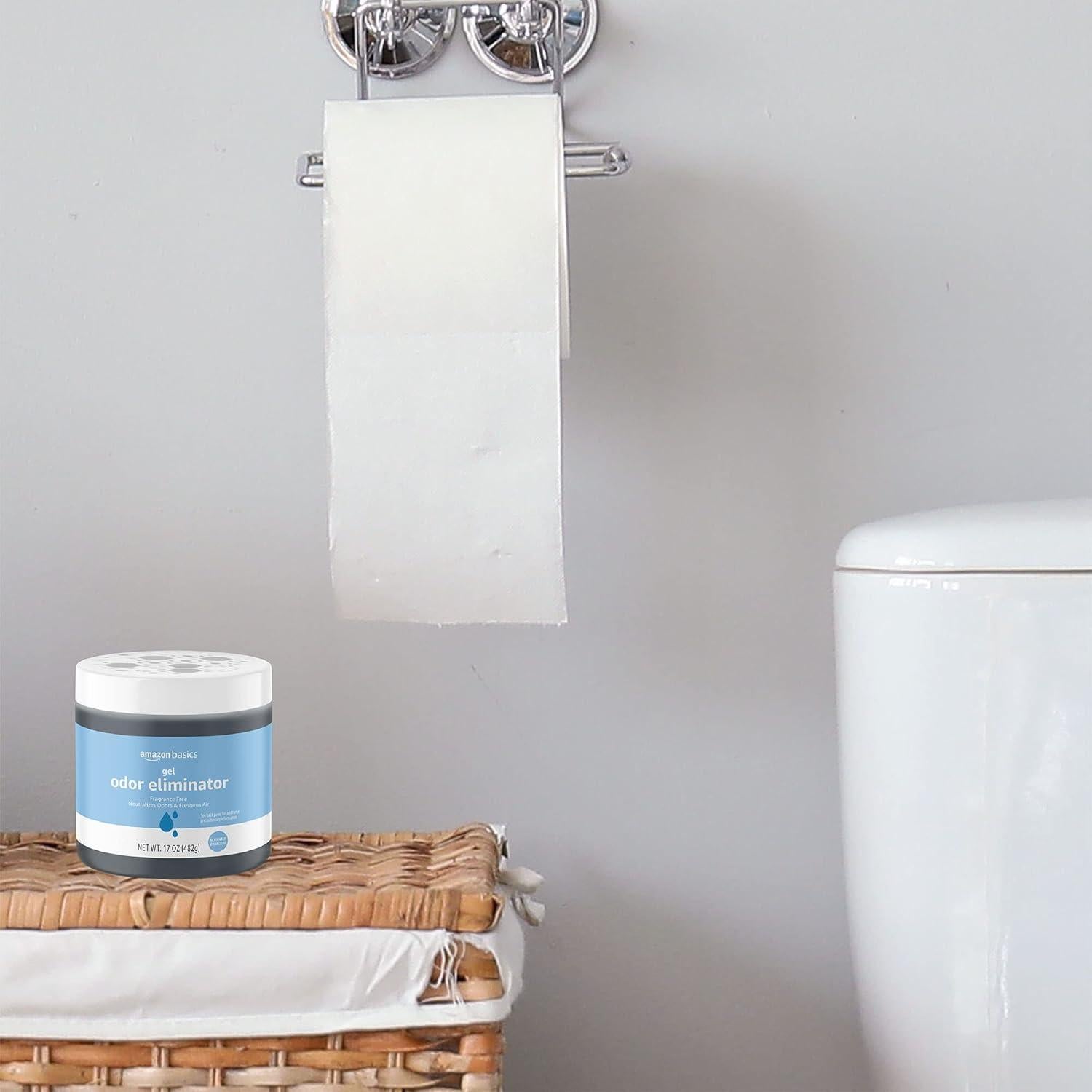 Eliminador de Olores en Gel Amazon Basics 482 g Sin Fragancia