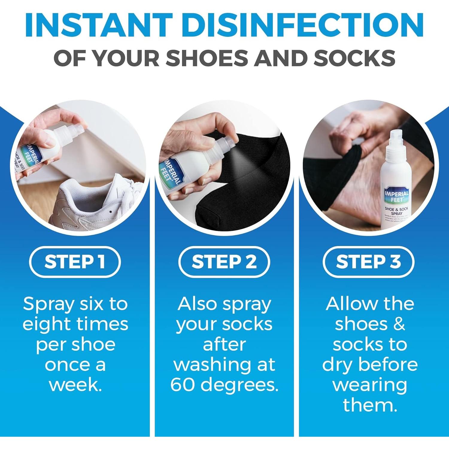 Spray Desodorante para Pies y Zapatos Imperial Feet 150ml