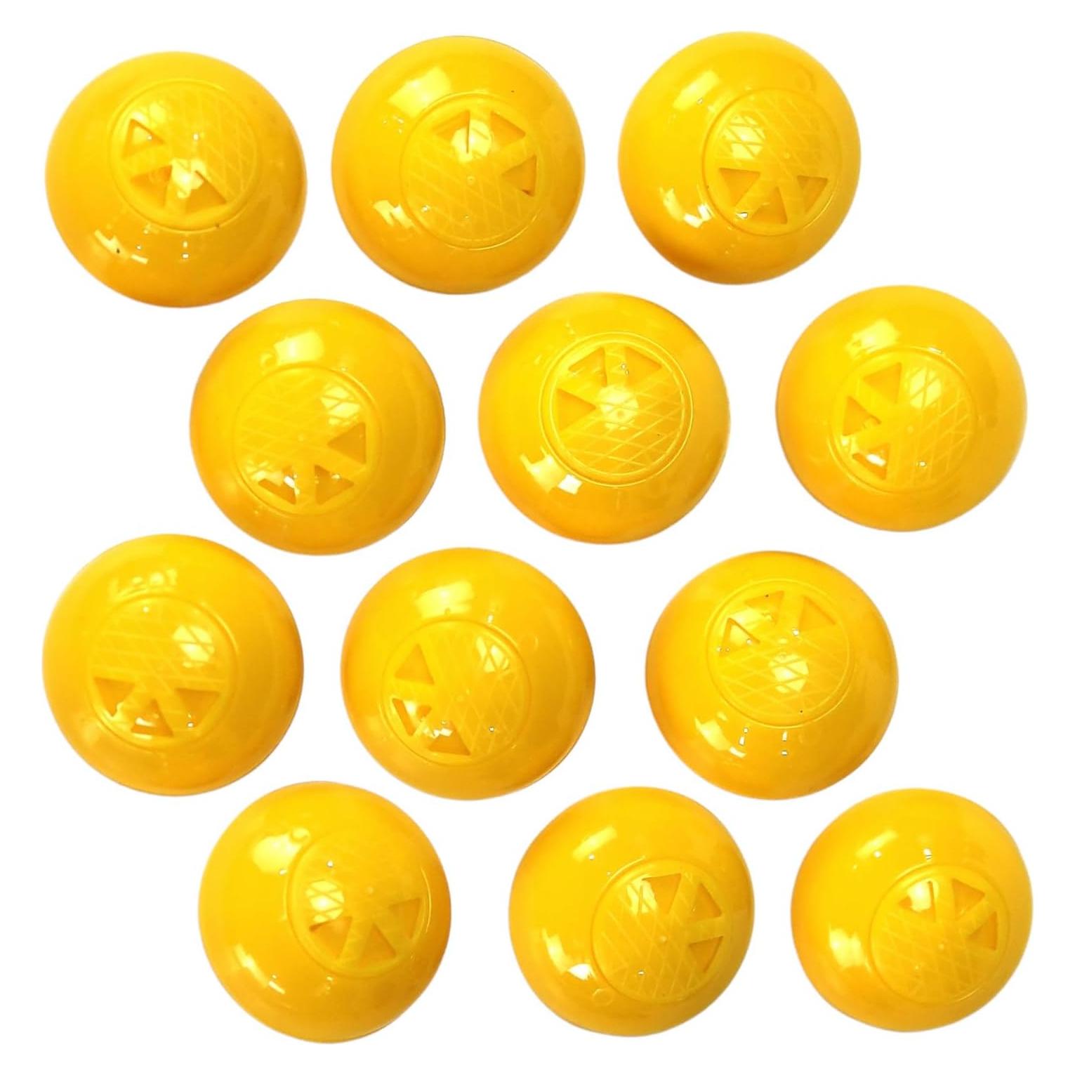 Paquete de 12 Esferas Desodorantes Iconikal Amarillo 2,54 cm