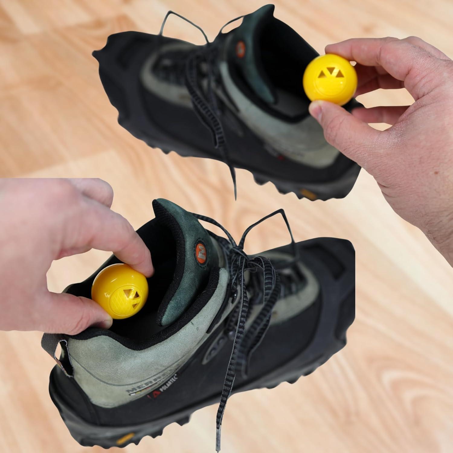 Paquete de 12 Esferas Desodorantes Iconikal Amarillo 2,54 cm