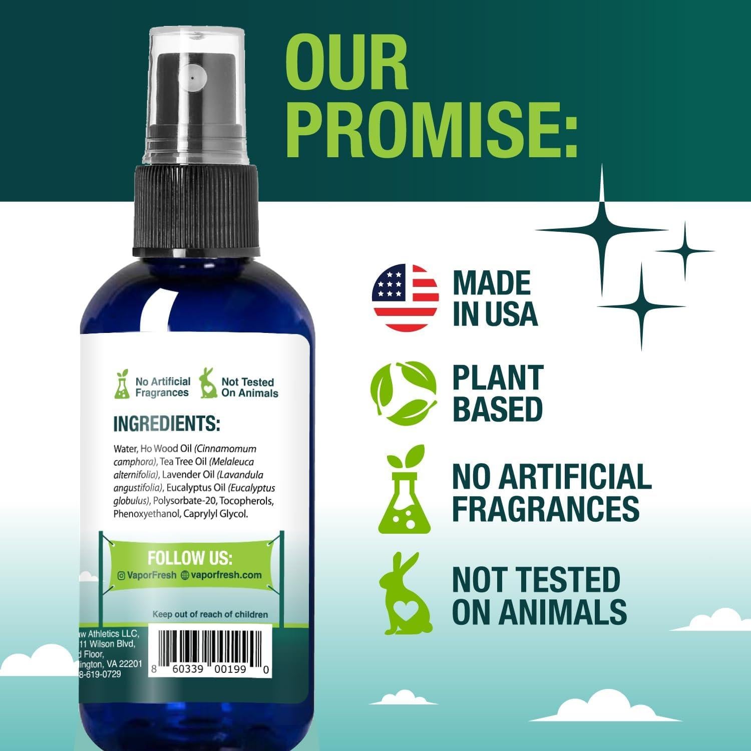 Spray Desodorante para Zapatos Raw Athletics Eucalipto 113g