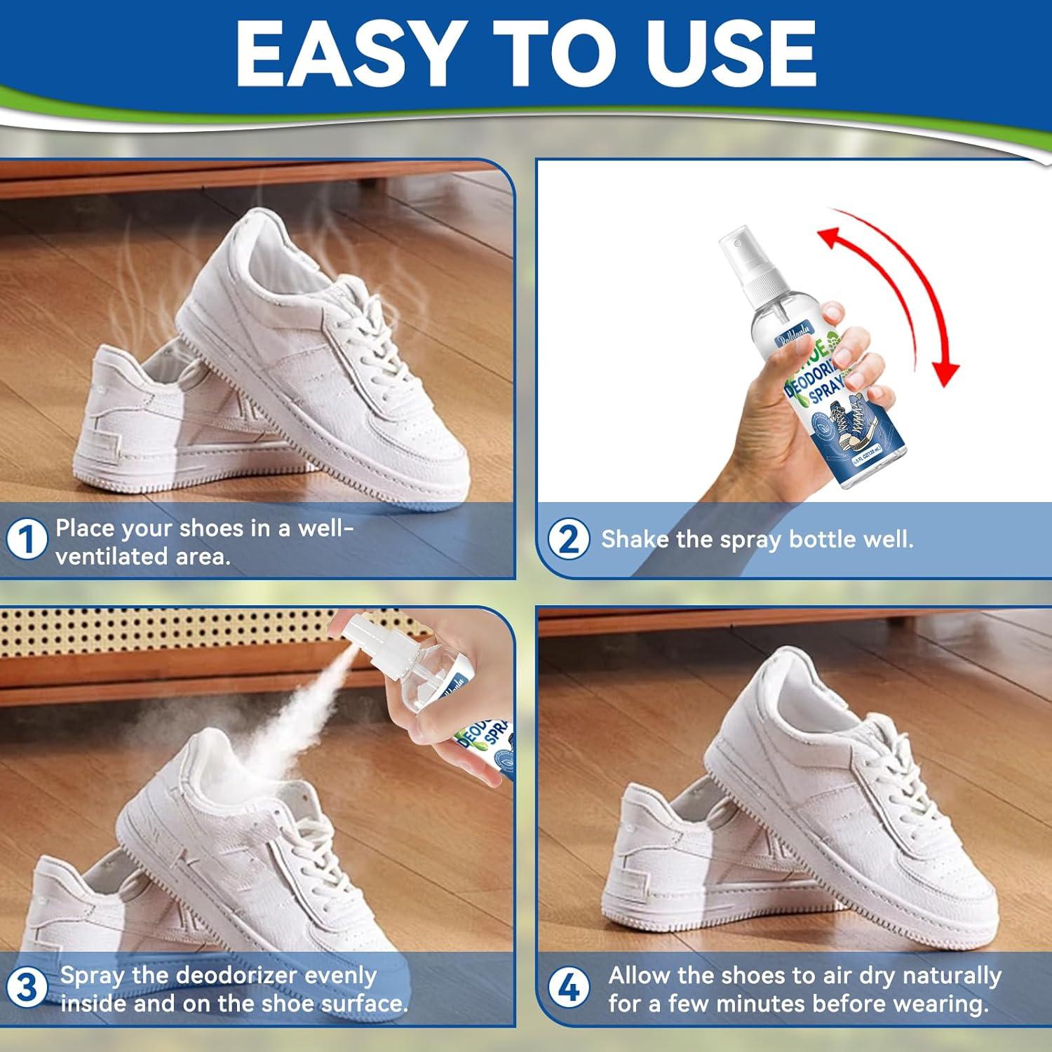 Spray Desodorante Natural para Zapatos Balldanlu 118 ml