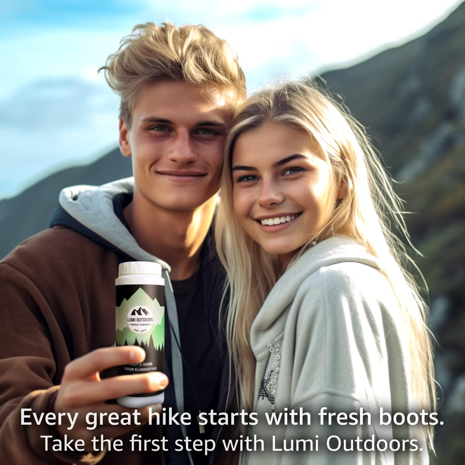 Desodorante Natural en Polvo para Pies Lumi Outdoors 100g