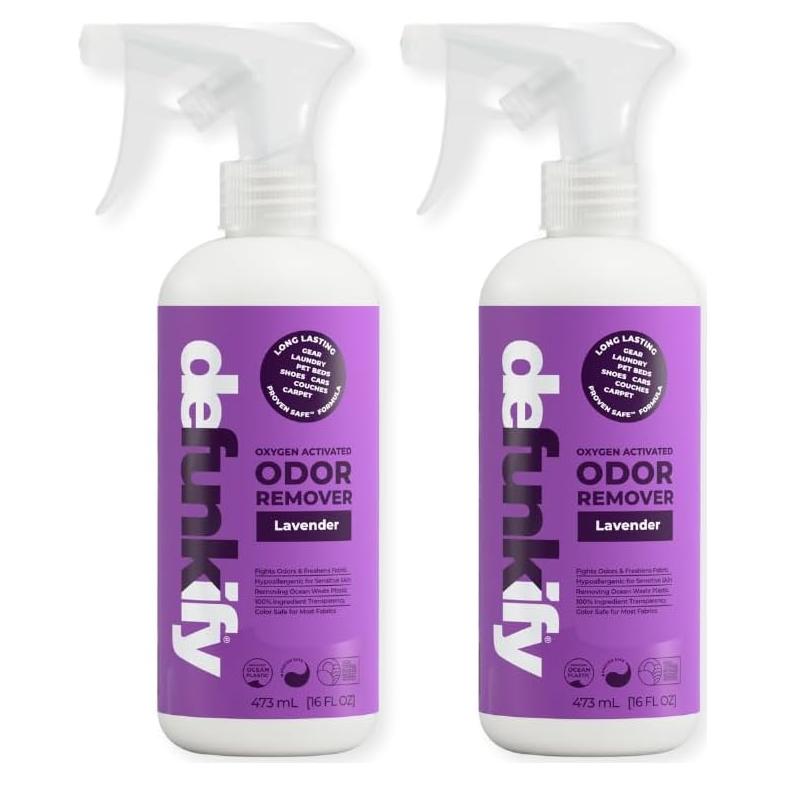 Spray Eliminador de Olores Defunkify 2x16oz Lavanda