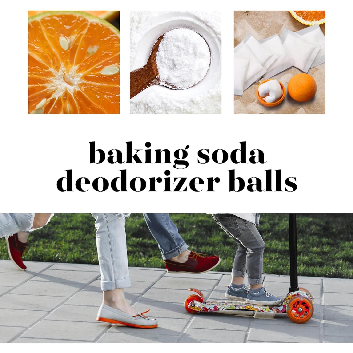 Paquete de 4 Bolas Desodorantes Clean-n-Fresh Bicarbonato