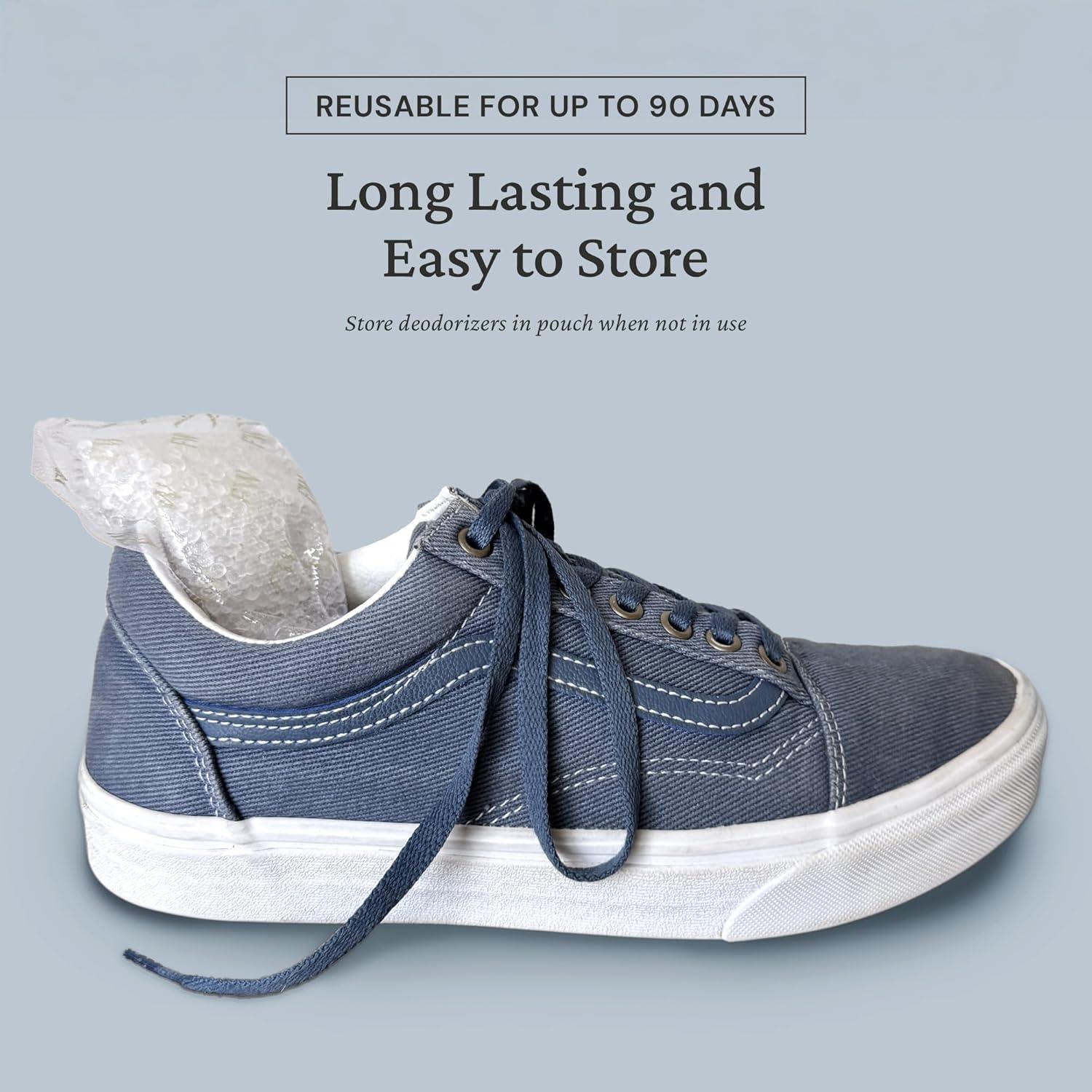 Desodorante de Zapatos Fresh Wave - Eliminador de Olores Natural