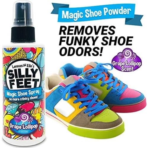 Spray Desodorante para Pies y Zapatos Silly Feet 136g Uva